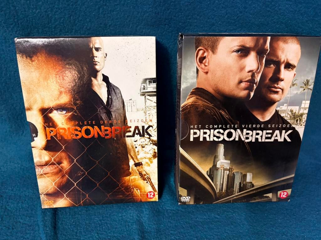 Prison break seizoen 3 en 4 2 dvd box, Cd's en Dvd's, Vanaf 12 jaar, Ophalen of Verzenden, Zo goed als nieuw, Overige genres