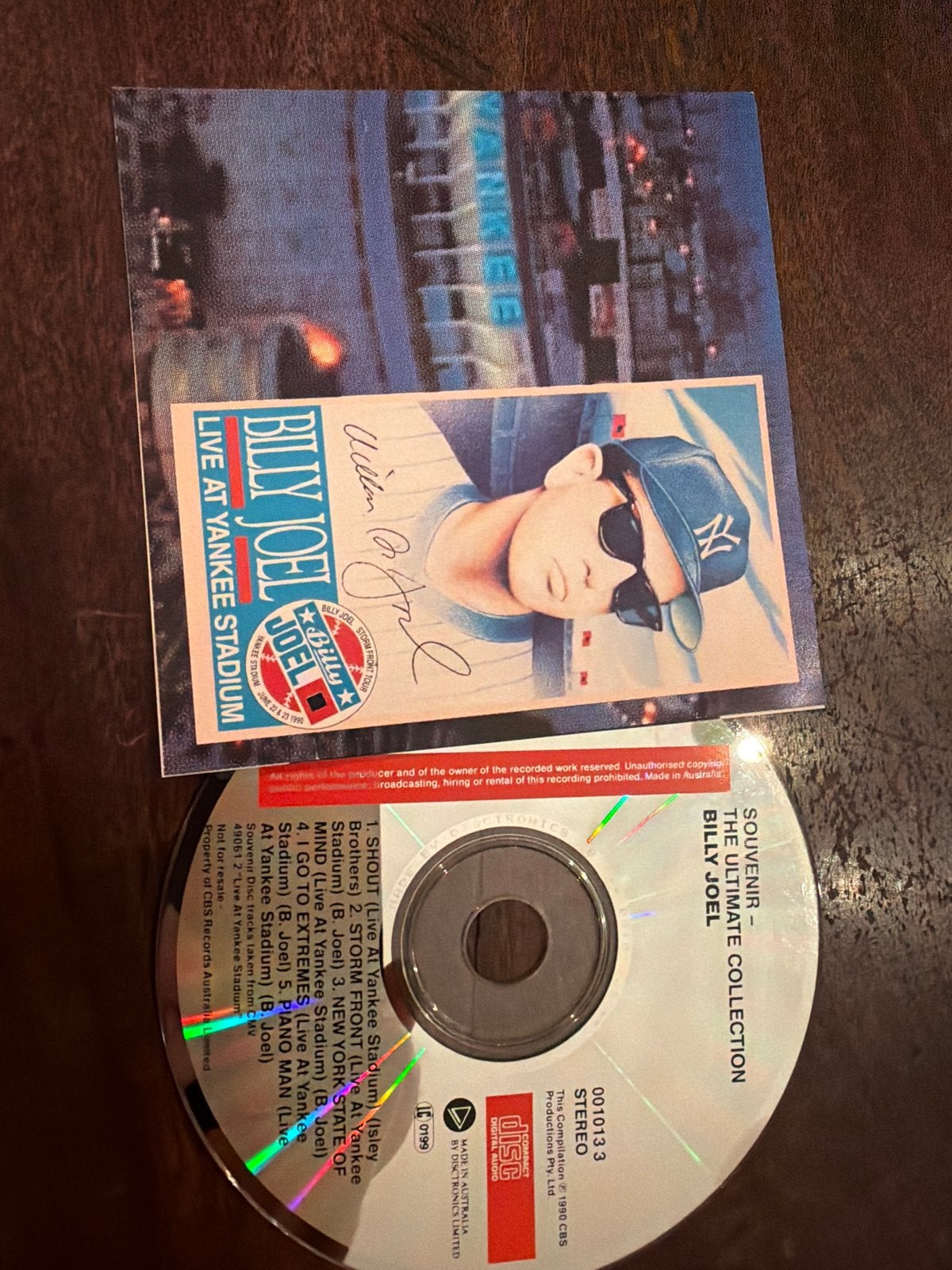 Billy Joel - Live at Yankee Stadium (Promo CD), Gebruikt, Pop, Ophalen of Verzenden, Promo