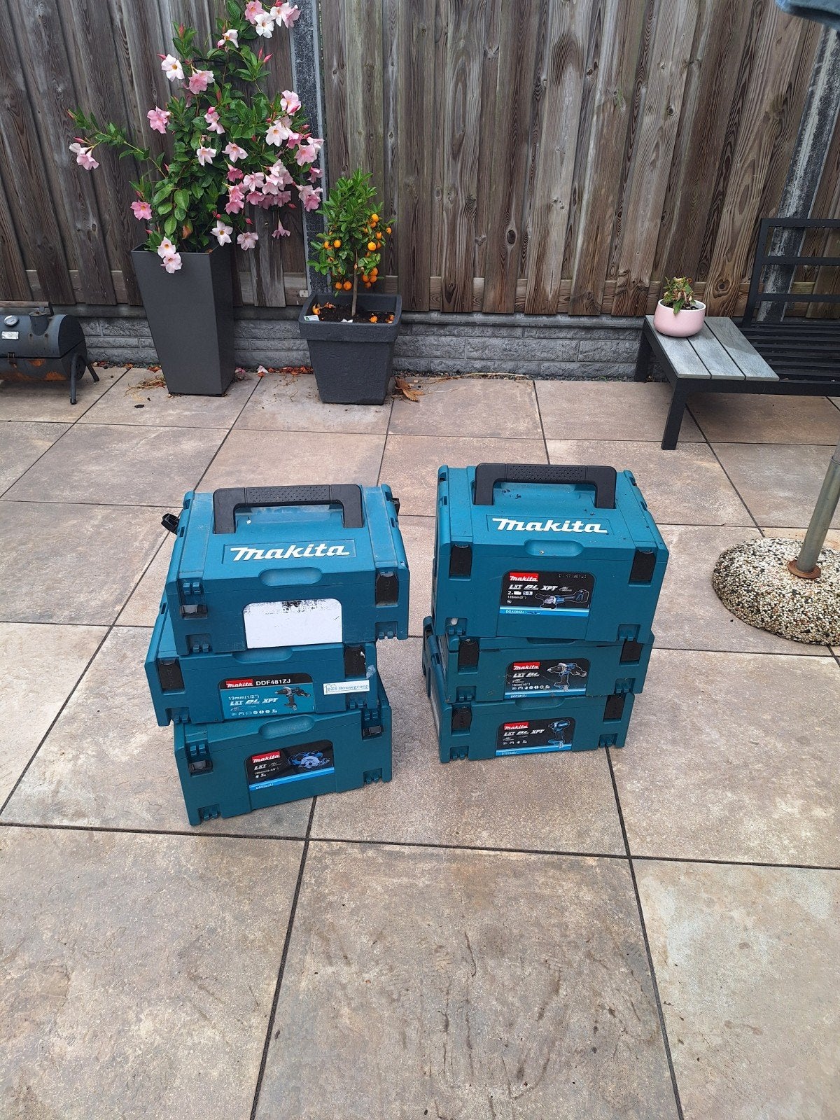 Makita M-Boxen - Diverse maten beschikbaar, Ophalen of Verzenden, Gebruikt, Gereedschapsopslag, Makita