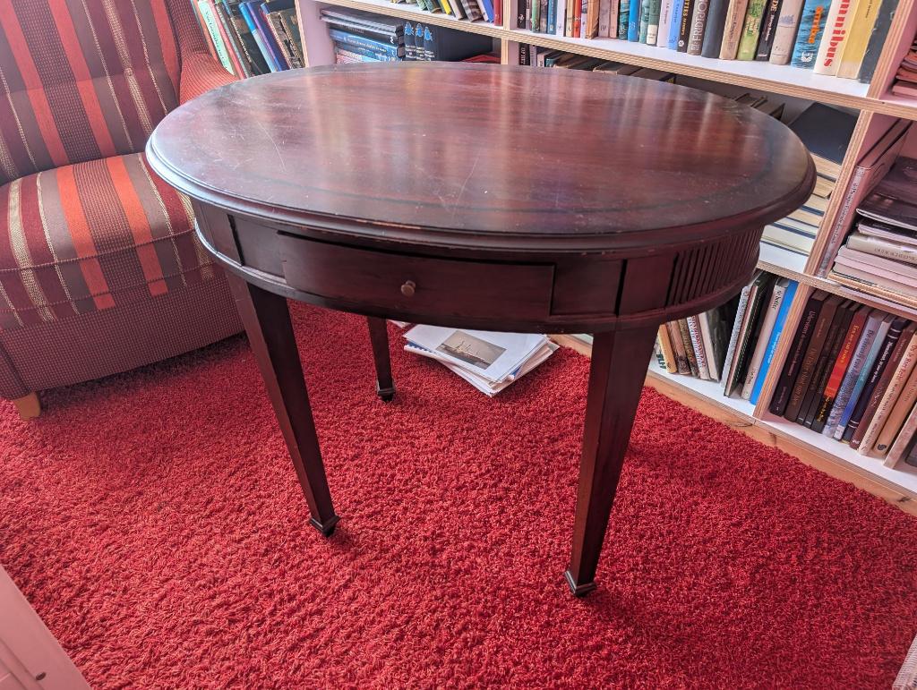 Bijzettafeltje te koop, Ophalen, Gebruikt, Zie foto's, 75 cm of meer