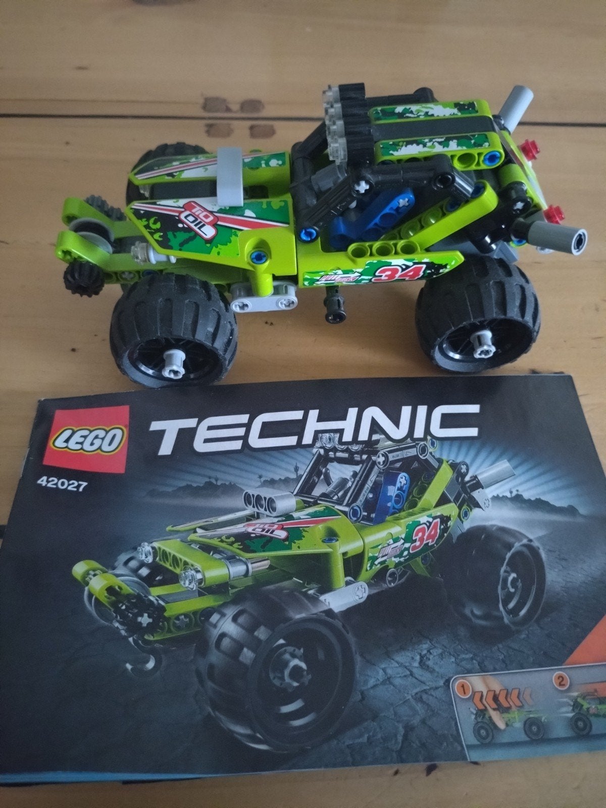LEGO Technic 42027 Desert Racer - Zo goed als nieuw, Ophalen, Lego, Compleet, Zo goed als nieuw