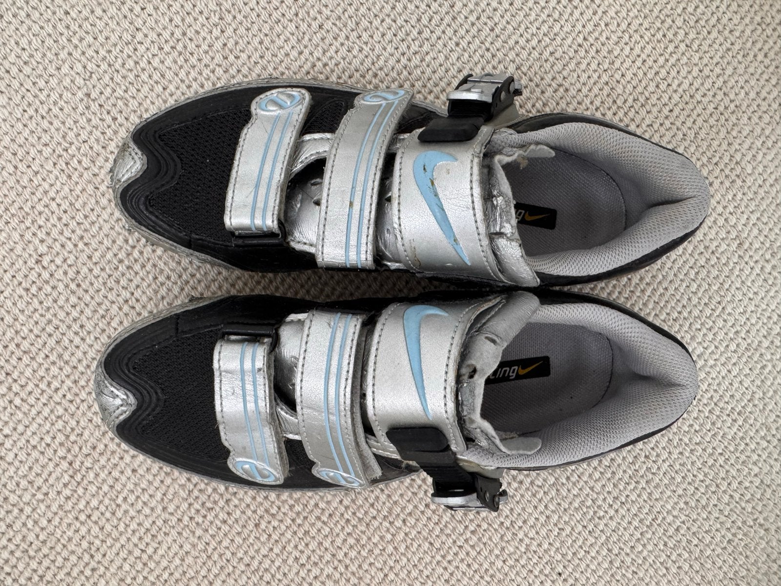 Nike Wielrenschoenen Maat 37 (vallen klein), Sport en Fitness, Ophalen of Verzenden, Gebruikt, Kleding