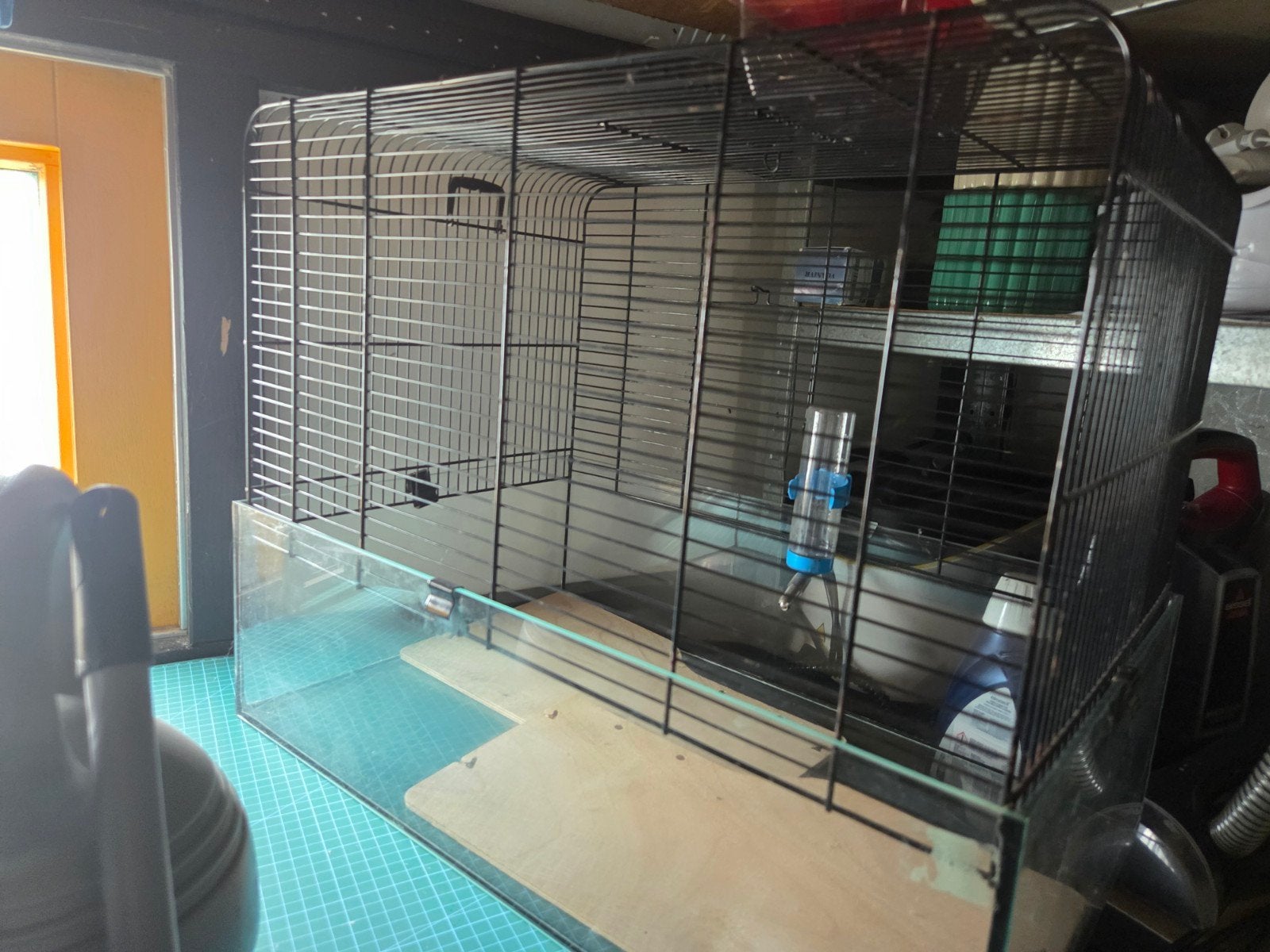 nog goede hamsterkooi met 2 plateautjes., Dieren en Toebehoren, Knaagdieren en Konijnen | Hokken en Kooien, Ophalen, Hamster