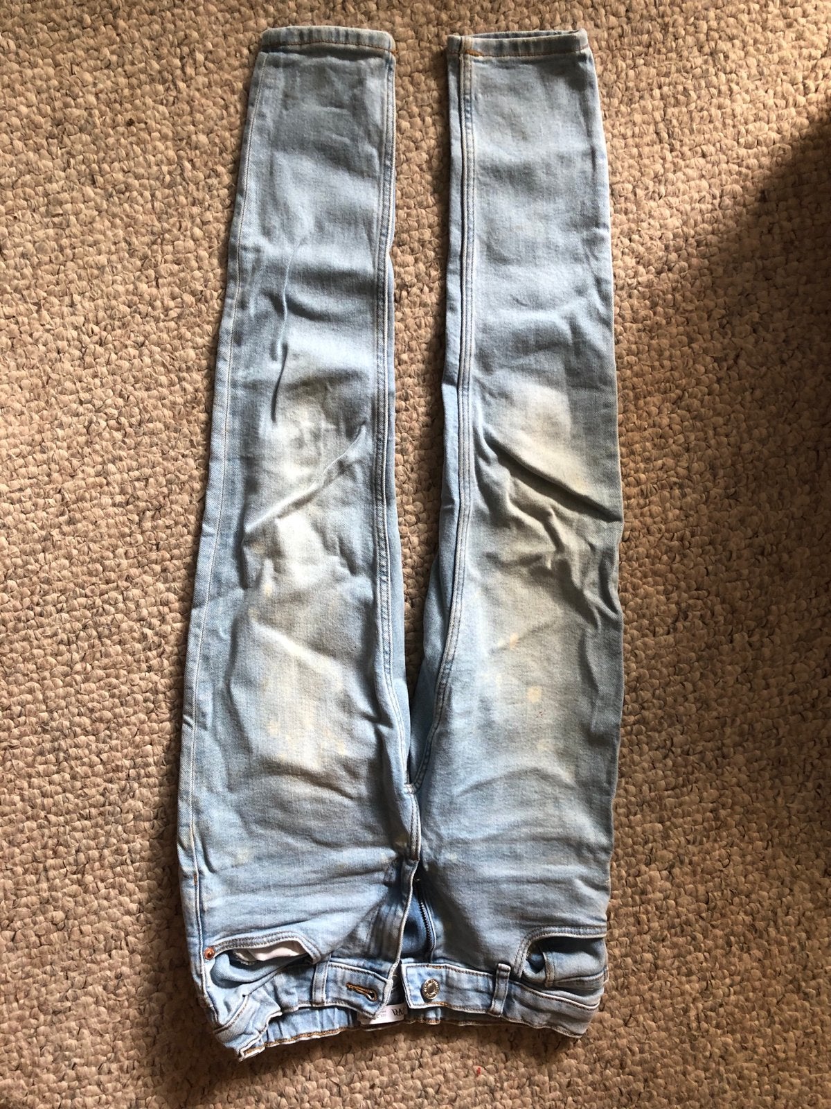 Zara The Skinny Jeans - Maat 11-12 jaar, Ophalen of Verzenden, Gebruikt, Jongen of Meisje, Broek
