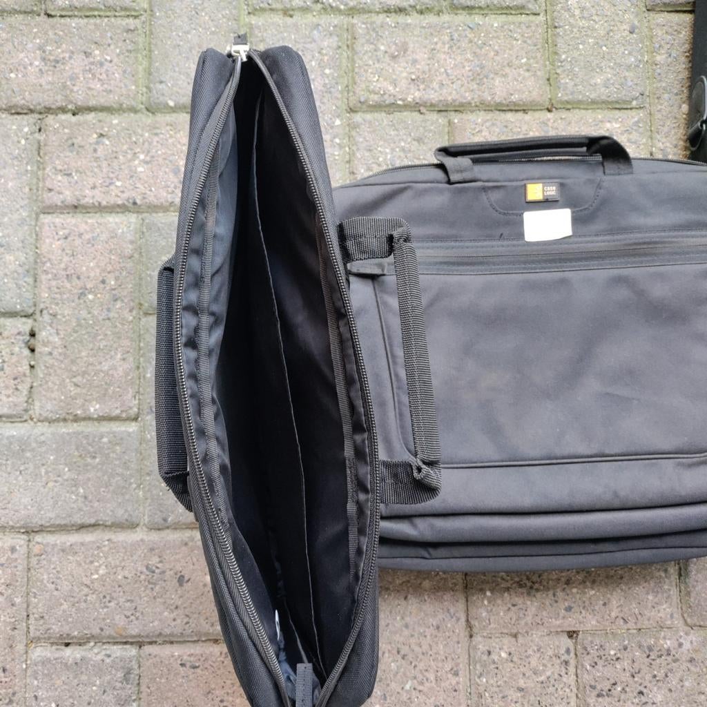 Laptoptassen,CASE LOGIC,15,6",zwart,computer,15,6 inch,46 cm, Ophalen of Verzenden, 15 inch, Zo goed als nieuw, Schoudertas