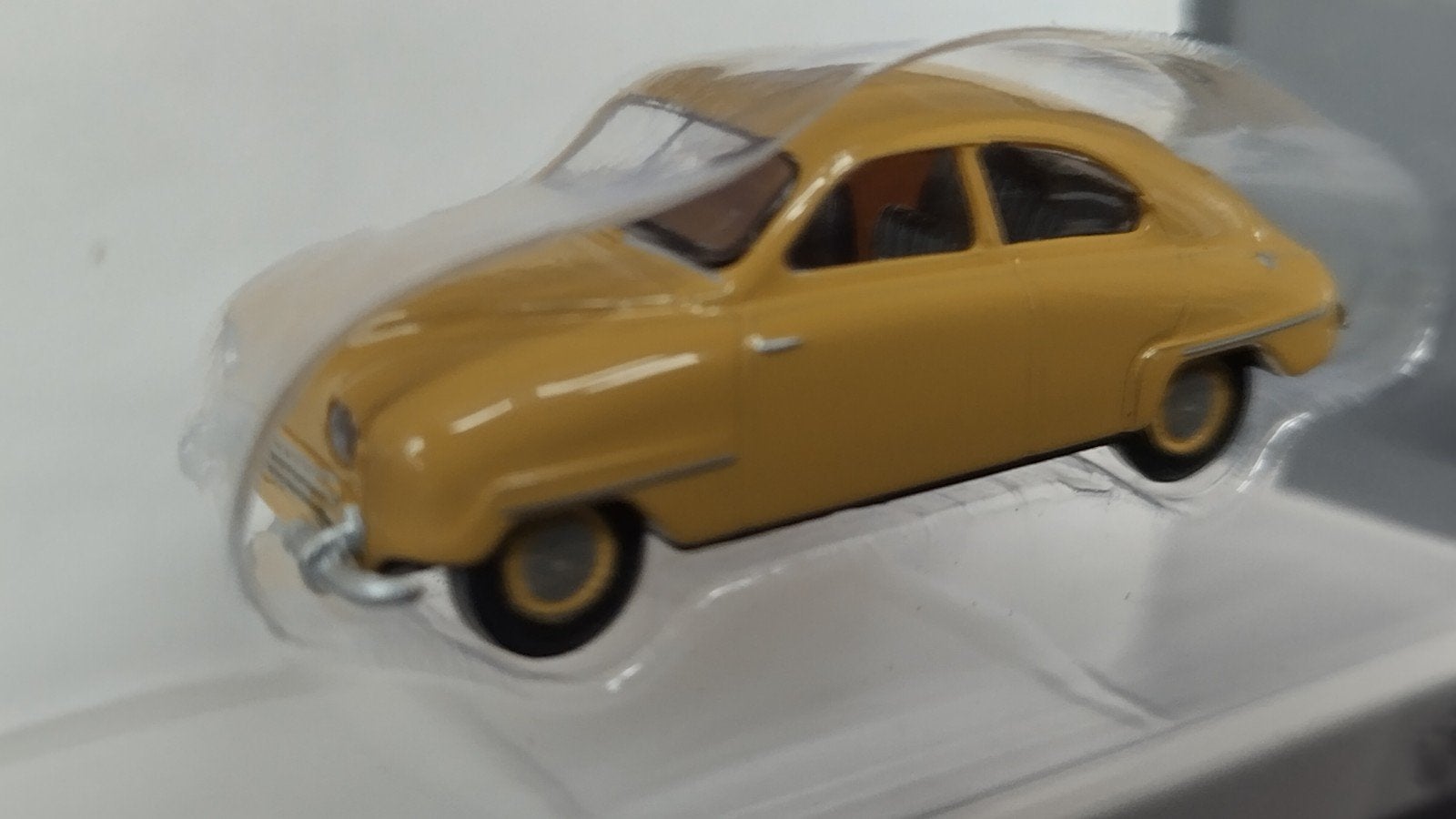 Saab 92 mosterd geel 1:87 H0 Brekina Pol, Auto, Verzenden, ., Gernany