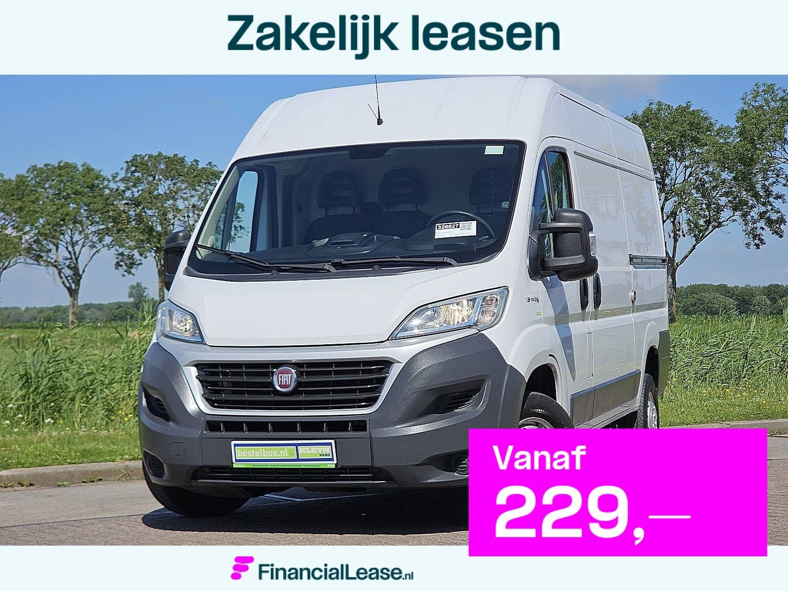 FIAT DUCATO 3.0 dubb schuifd euro6, Voorwielaandrijving, Euro 6, 116 pk, Wit