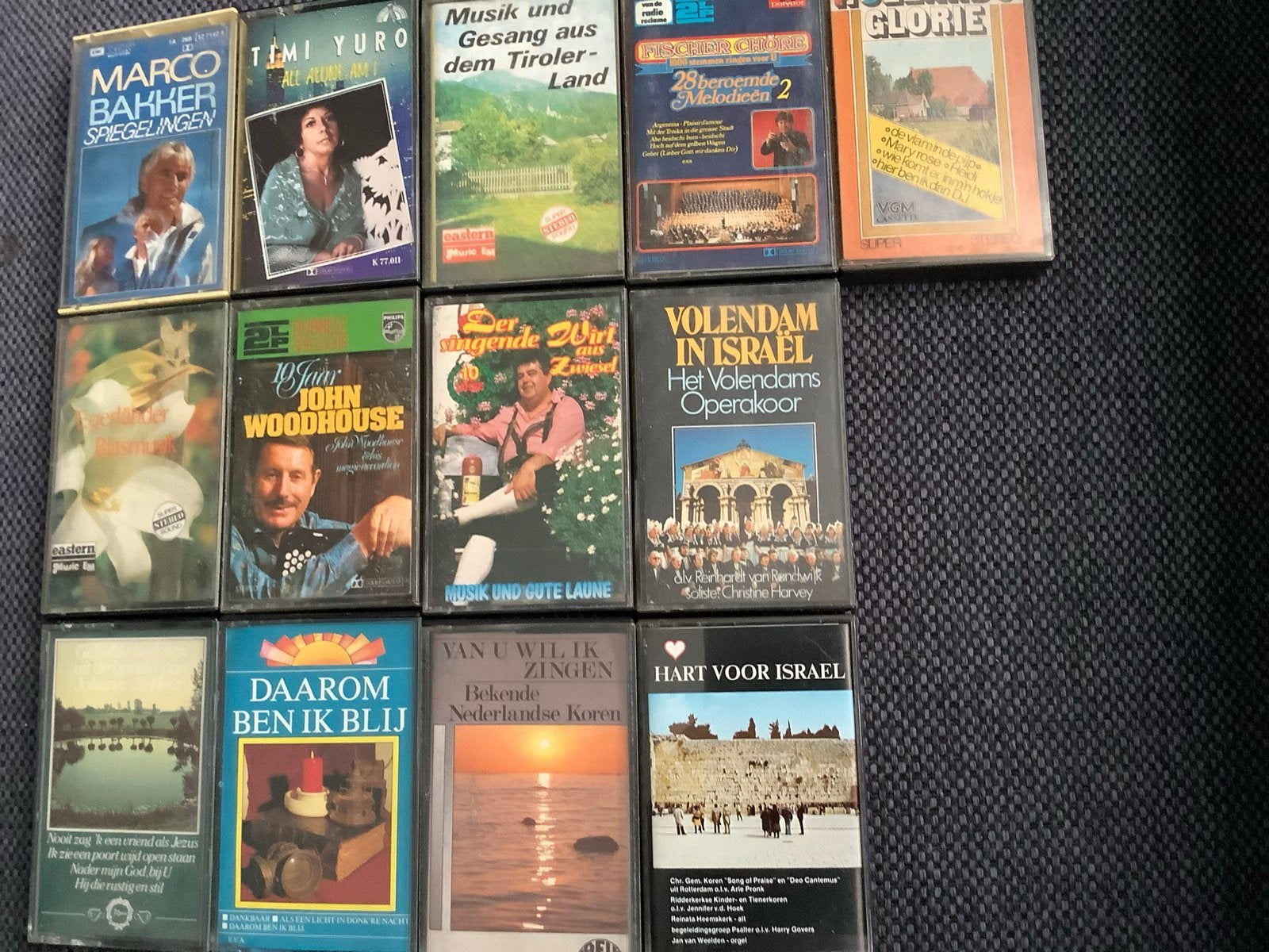 Grote collectie voorbespeelde cassettebandjes (13 stuks), Cd's en Dvd's, Cassettebandjes, Gebruikt, 2 t/m 25 bandjes, Ophalen of Verzenden