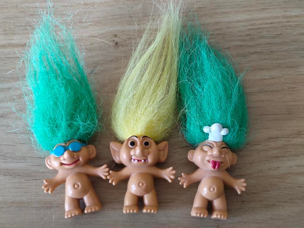 TROL MET ZONNEBRIL*TROL VAMPIER*TROL KOK*TROLLETJES, Verzamelen, Verzenden, Zo goed als nieuw