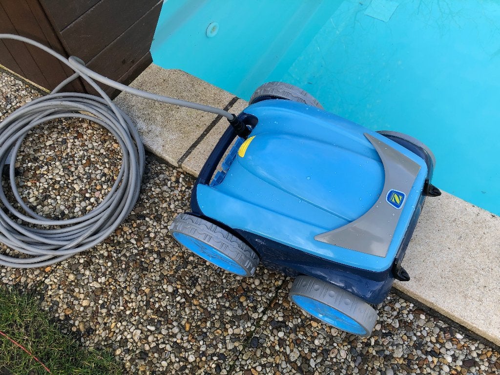 Zwembadrobot zodiac nieuwstaat, Tuin en Terras, Ophalen, Zo goed als nieuw