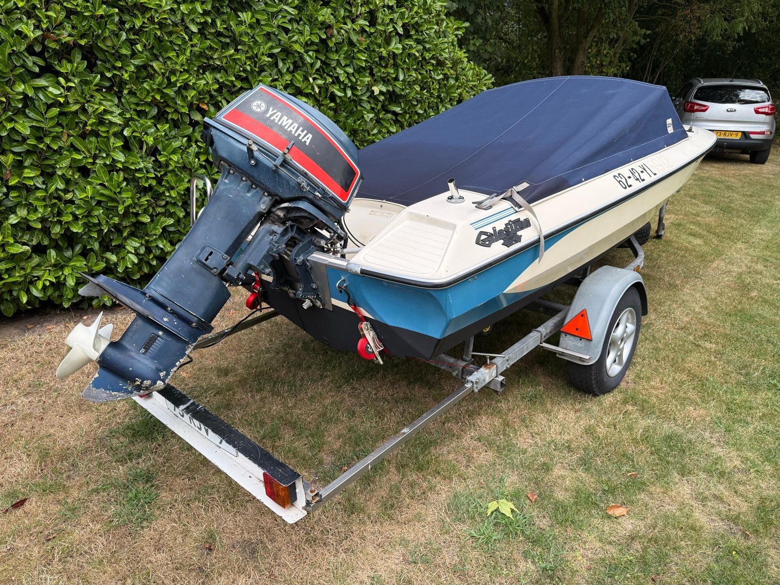 Glastron Speedboot met Yamaha 40 PK motor en trailer, Ophalen, Overige merken, Gebruikt, 40 pk