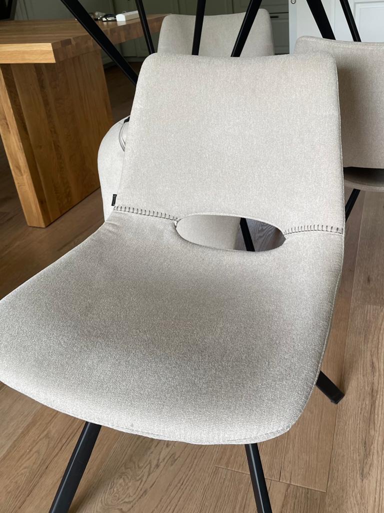 5 eetkamerstoelen van Goossens., Huis en Inrichting, Stoelen, Ophalen, Gebruikt, Overige kleuren, Vijf, Zes of meer stoelen