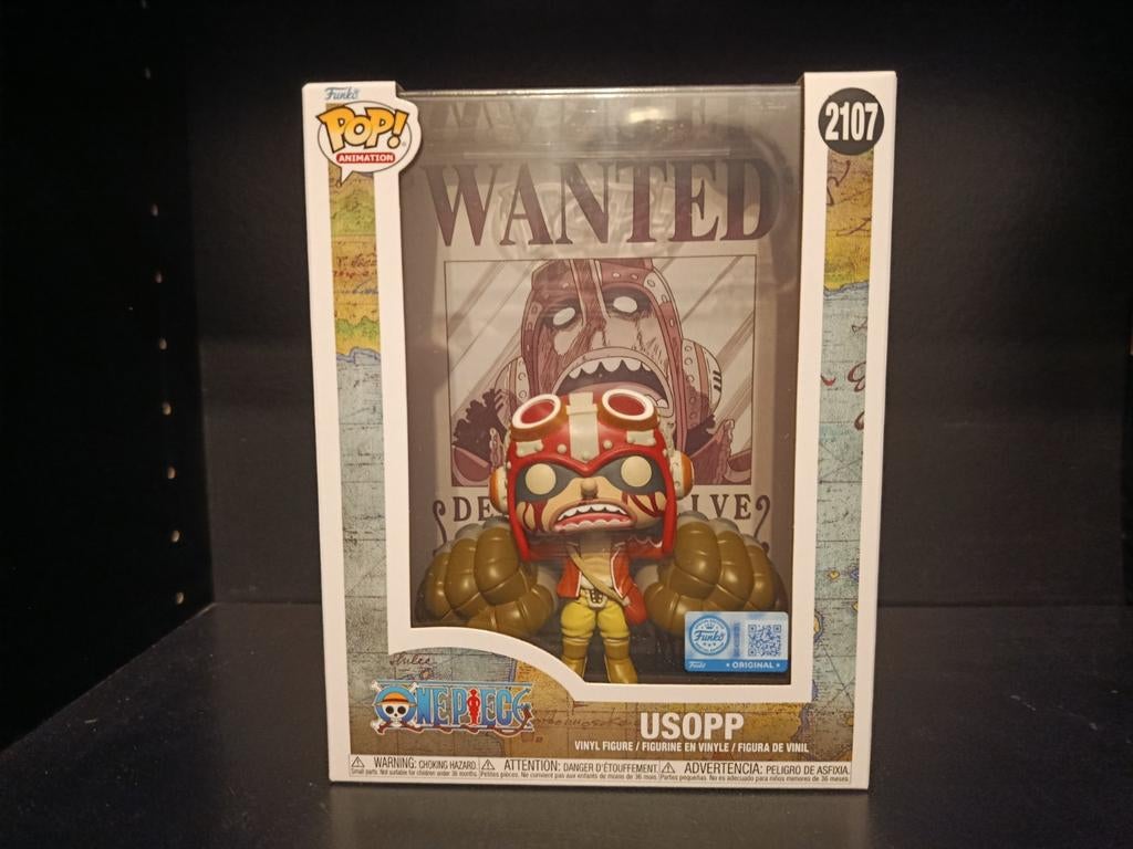 Usopp 2107 Funko Pop Wanted Poster One Piece, Ophalen of Verzenden, Nieuw