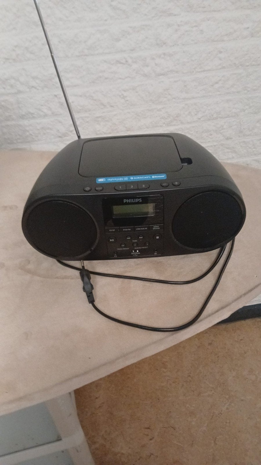 Philips Radio met CD-speler en Bluetooth, Ophalen, Zo goed als nieuw, Radio, Met cd-speler