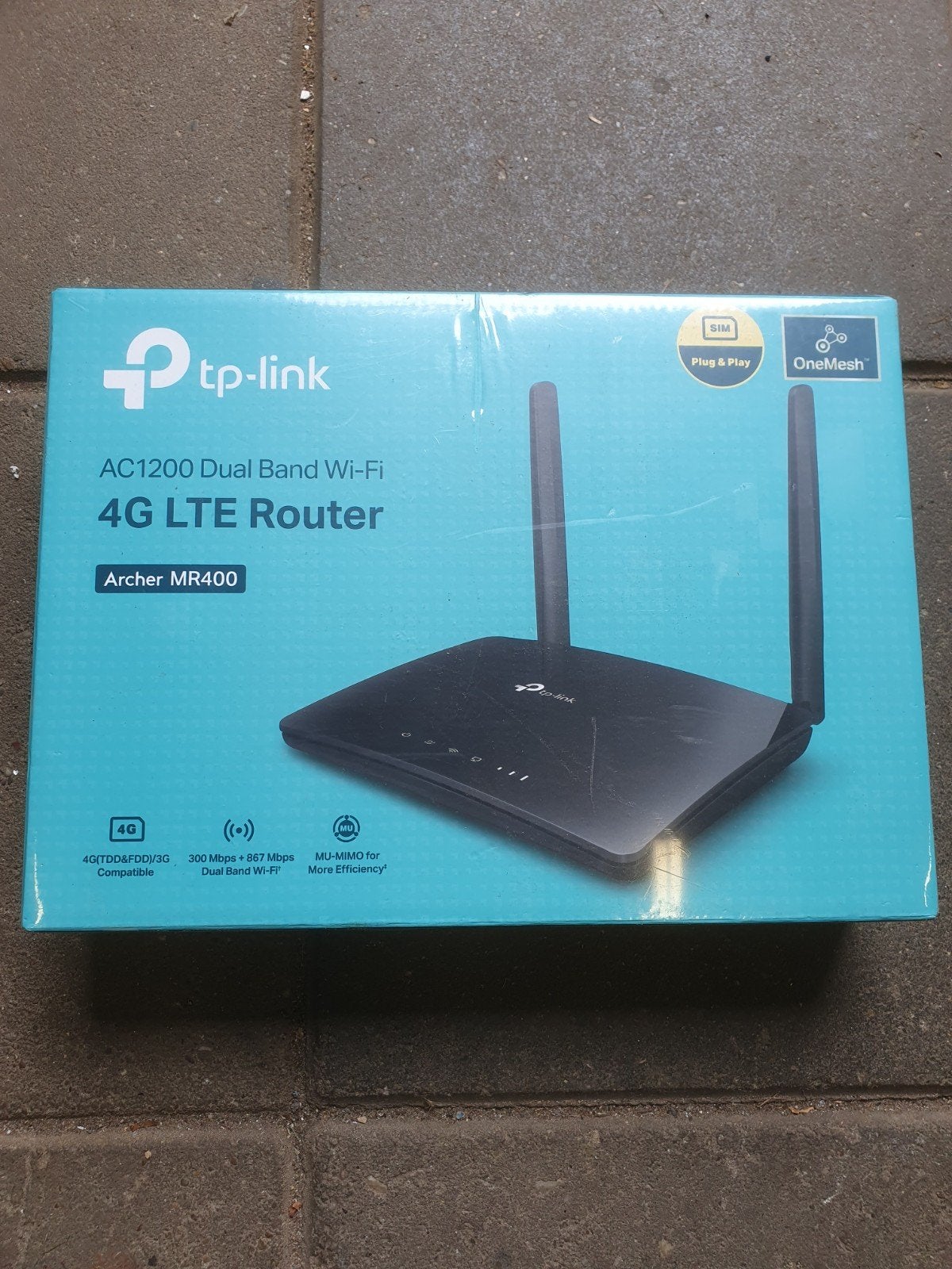 TP-Link Archer MR400 AC1200 Dual Band Wi-Fi 4G LTE Router, Computers en Software, Routers en Modems, Ophalen of Verzenden, Nieuw