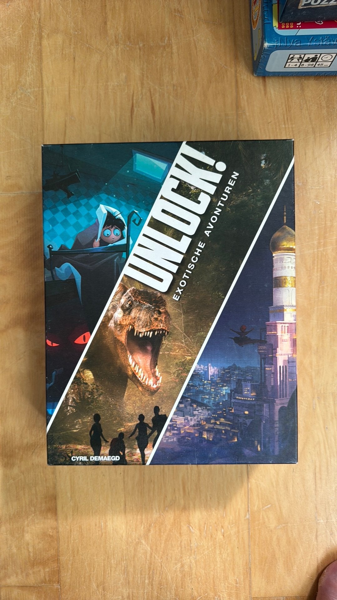 Unlock escape puzzel, Ophalen of Verzenden, Minder dan 500 stukjes, Gebruikt, Overige typen