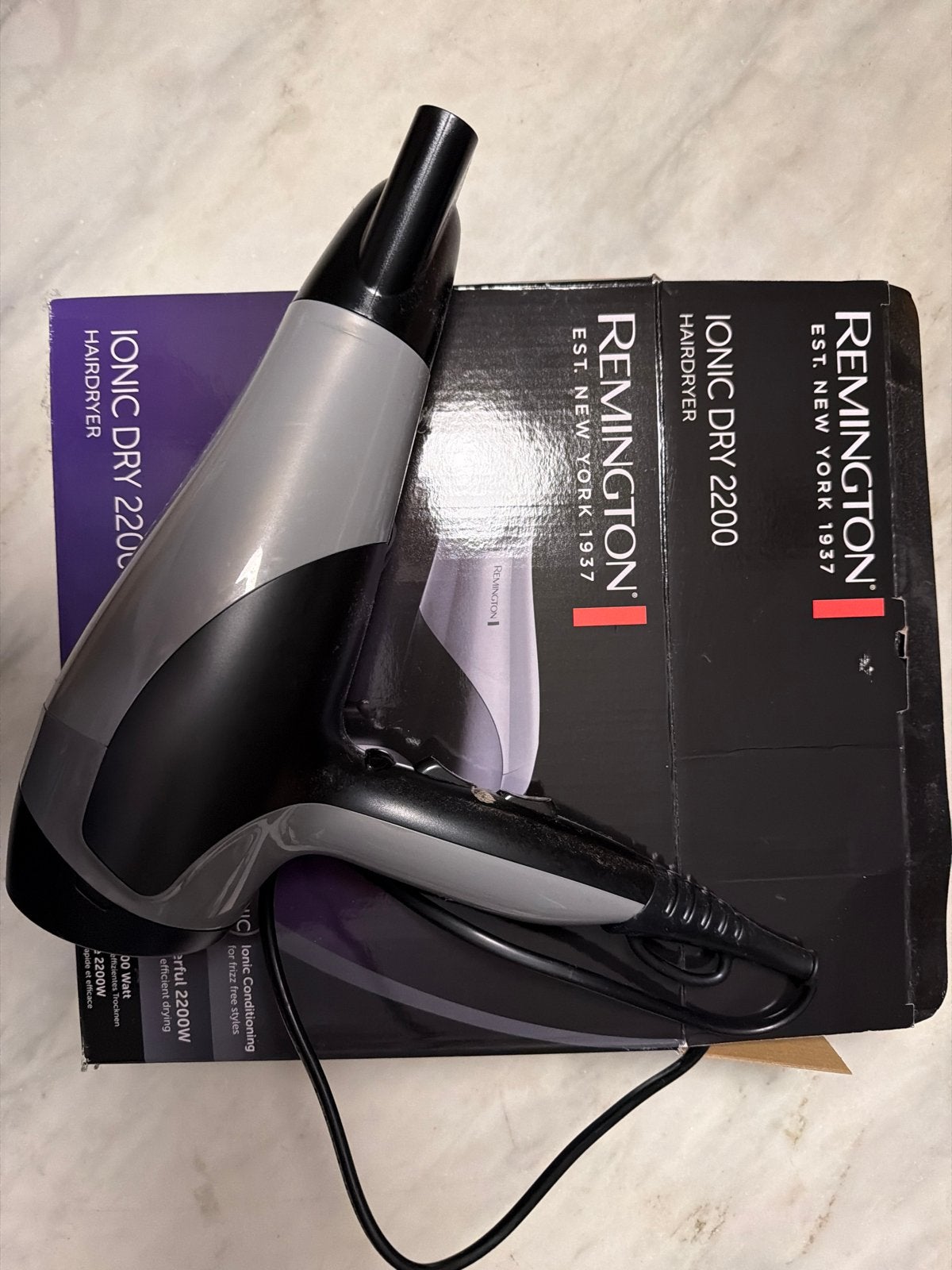 Remington Ionic Dry 2200 Föhn - Krachtige Haardroger, Ophalen of Verzenden, Nieuw, Haarverzorging