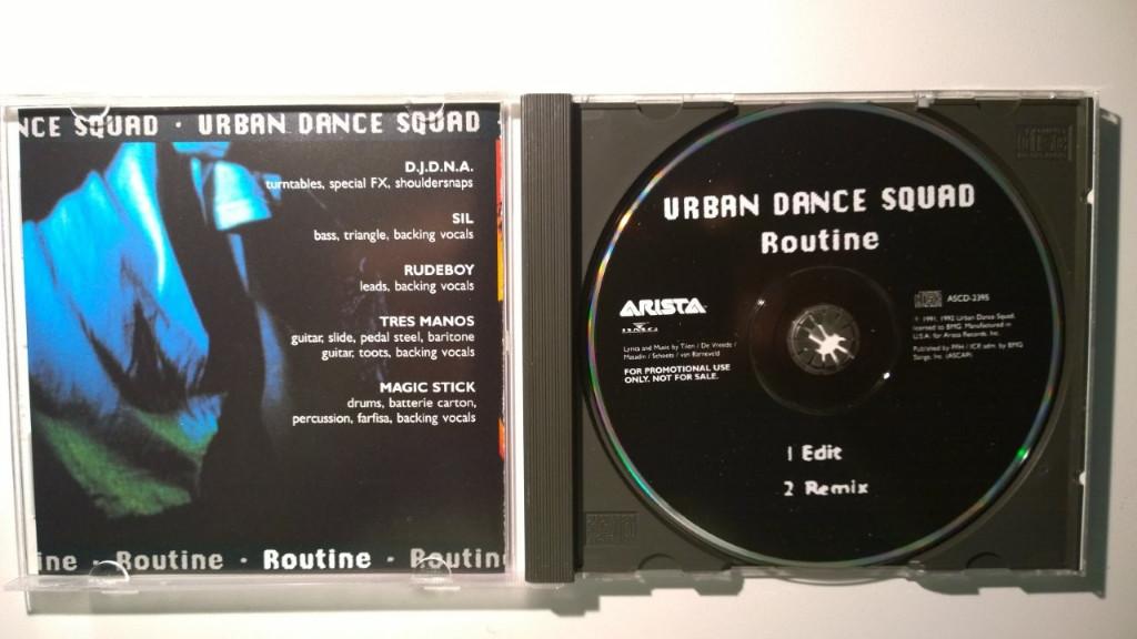 Urban Dance Squad - Routine, 1 single, Ophalen of Verzenden, Zo goed als nieuw, Pop