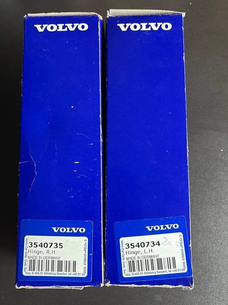 Achterklepscharnieren voor Volvo 240, 245, 260, 245 R + L, Ophalen of Verzenden, Nieuw, Volvo