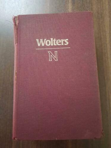 Wolters' Woordenboek Nederlands zevenentwintigste druk, Antiek en Kunst, Ophalen of Verzenden, Wolters