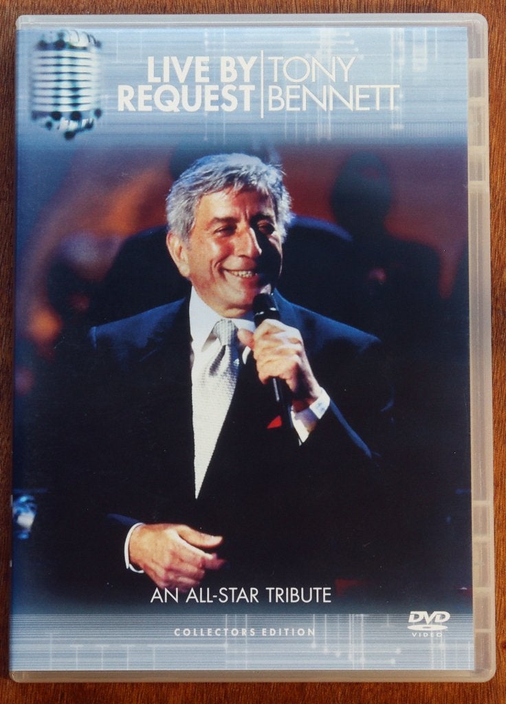 DVD Tony Bennett - Live By Request., Alle leeftijden, Ophalen of Verzenden, Zo goed als nieuw, Muziekvideo's