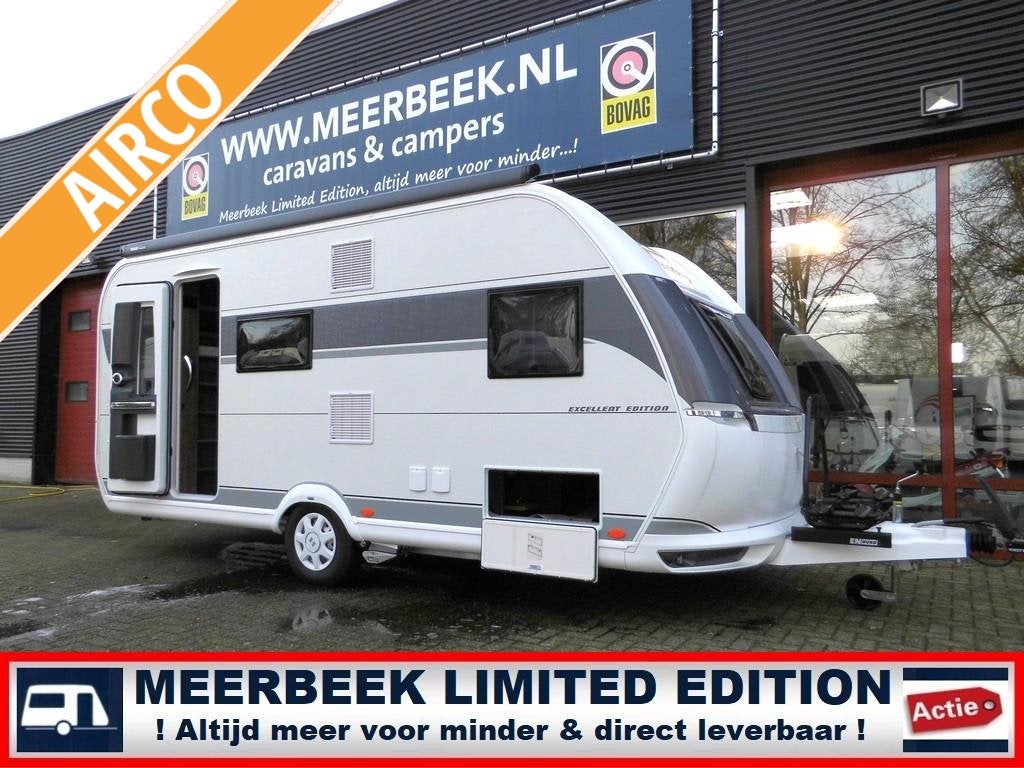 Hobby Excellent Edition 490 KMF 6239,=KORTING MOVER+THULE+GA, Caravans en Kamperen, Dwarsbed, Hobby, Treinzit, Particulier