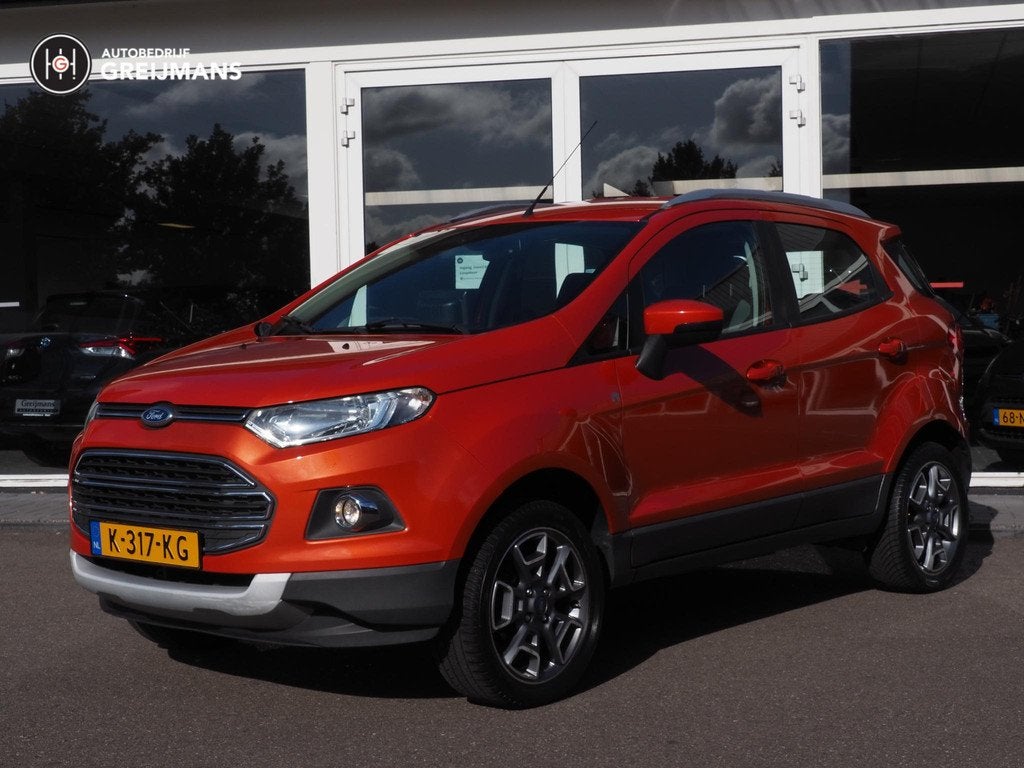Ford EcoSport 1.0 EcoBoost Titanium, Auto's, Ford, Voorwielaandrijving, Gebruikt, Handgeschakeld, 19 km/l