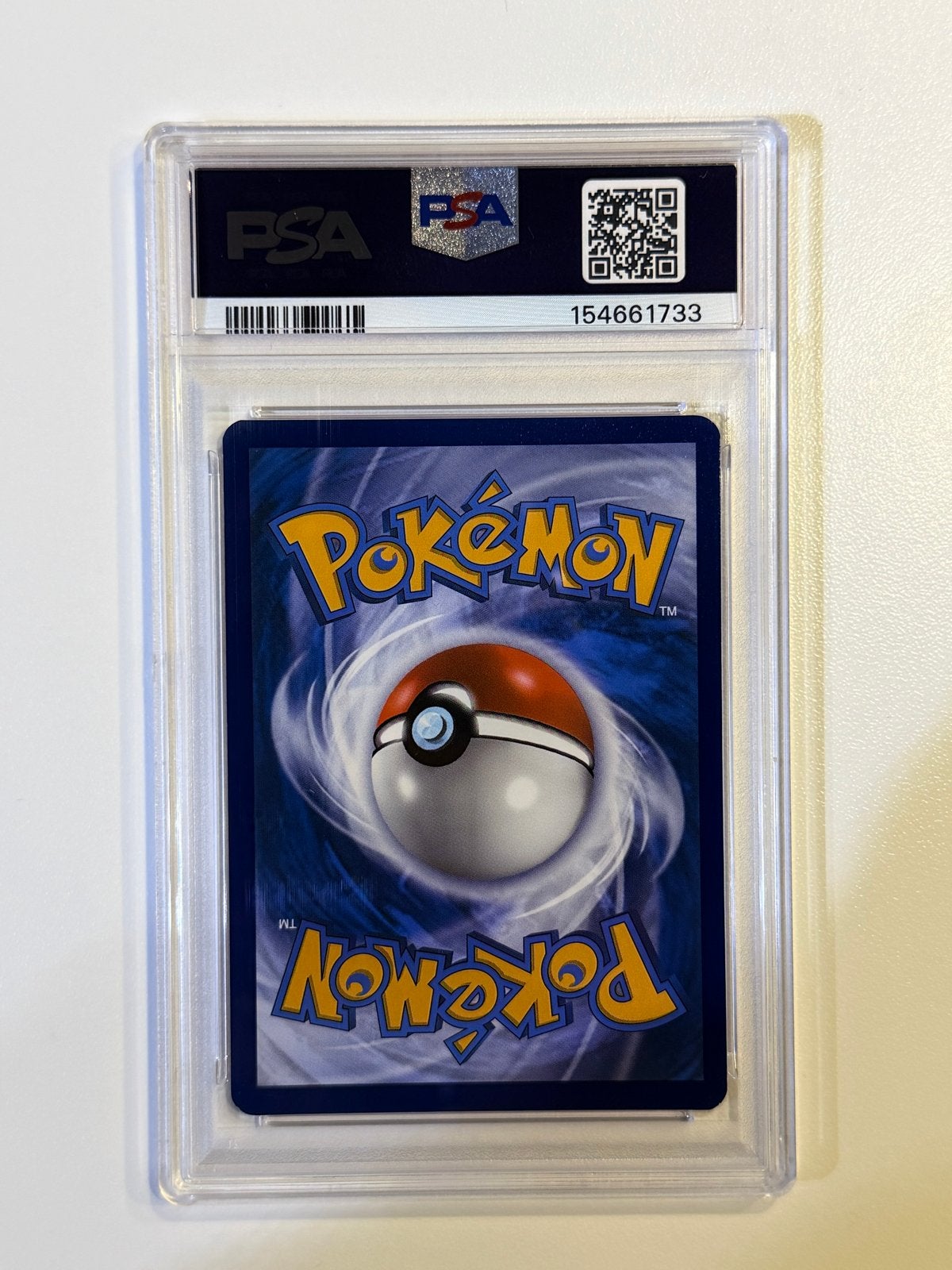 😈 Gengar Holo #052 PSA 8, Ophalen of Verzenden, Zo goed als nieuw, Losse kaart, Foil