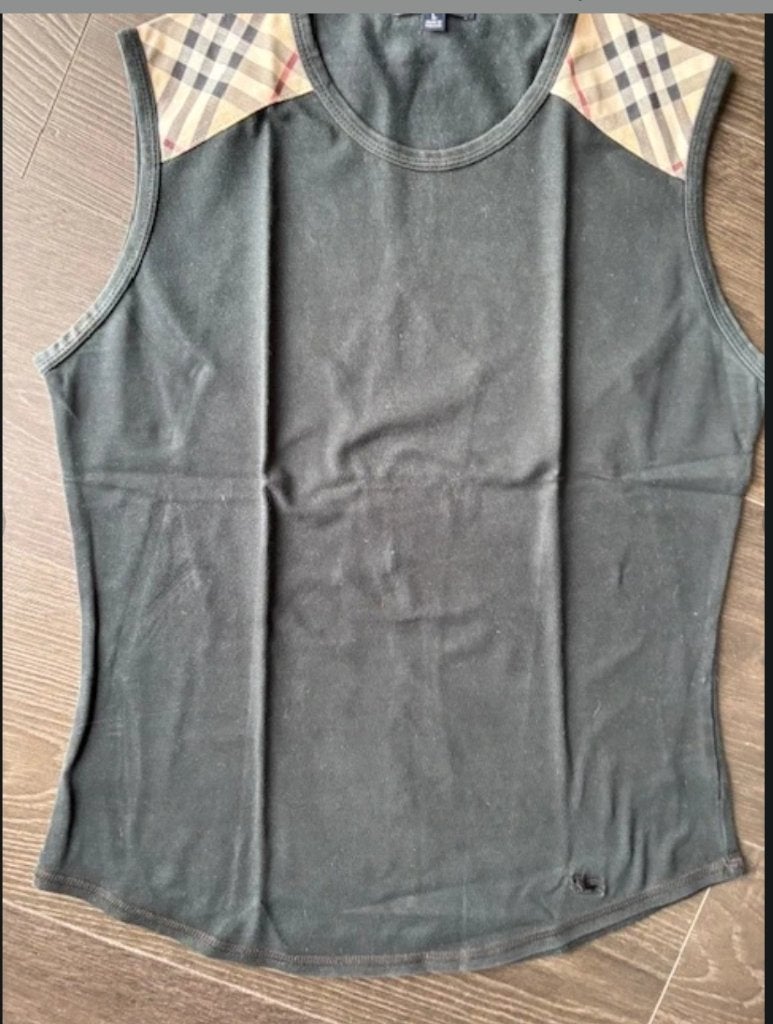 T shirt Burberry maat L, Maat 38/40 (M), Zwart, Ophalen of Verzenden, Zo goed als nieuw
