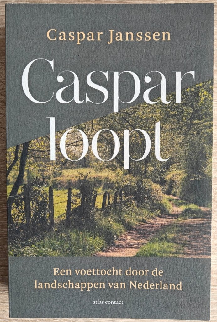 Caspar Janssen: Caspar loopt. Voettocht Nederland., Ophalen of Verzenden, Nieuw, Benelux