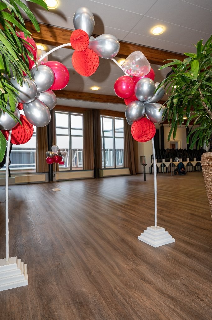 Ballonnenboog voeten en ballonnen tros voeten, Ophalen, Gebruikt, Versiering, Overige