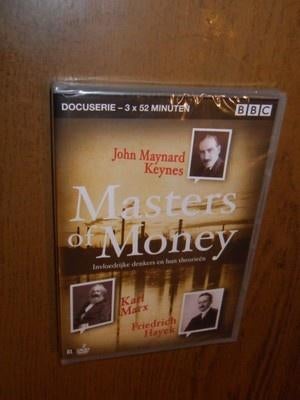 DVD Masters of Money (nieuw in verpakking) Keynes, Marx, Alle leeftijden, Ophalen of Verzenden, Nieuw in verpakking