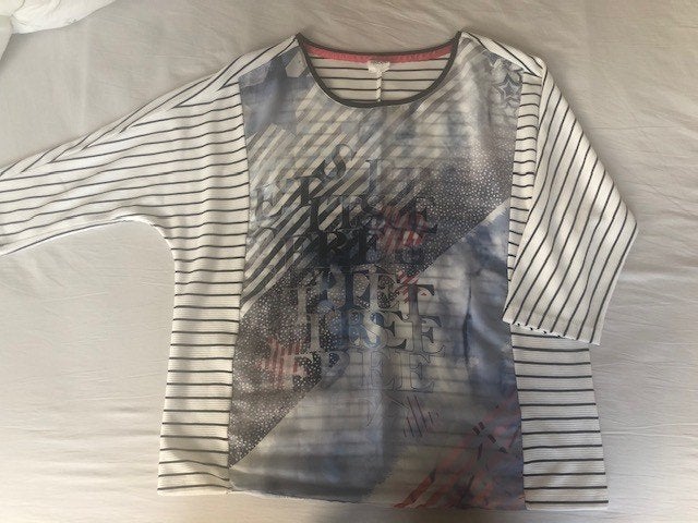 shirtje dames Taifun Gerry Weber 44, Meerkleurig, Maat 42/44 (L), Ophalen of Verzenden, Zo goed als nieuw