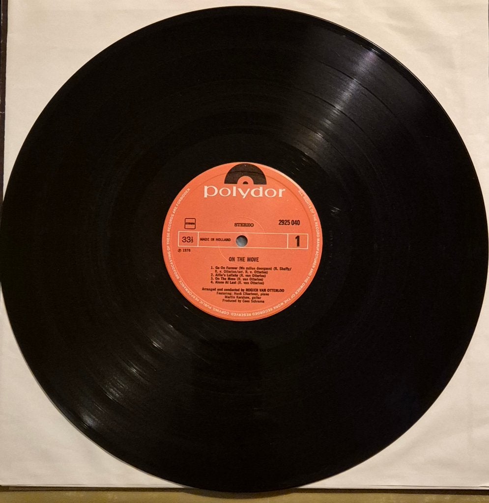 Rogier van Otterloo - On The Move (LP)  #l155#6, LP, Gebruikt, Jazz-fusion, Ophalen of Verzenden