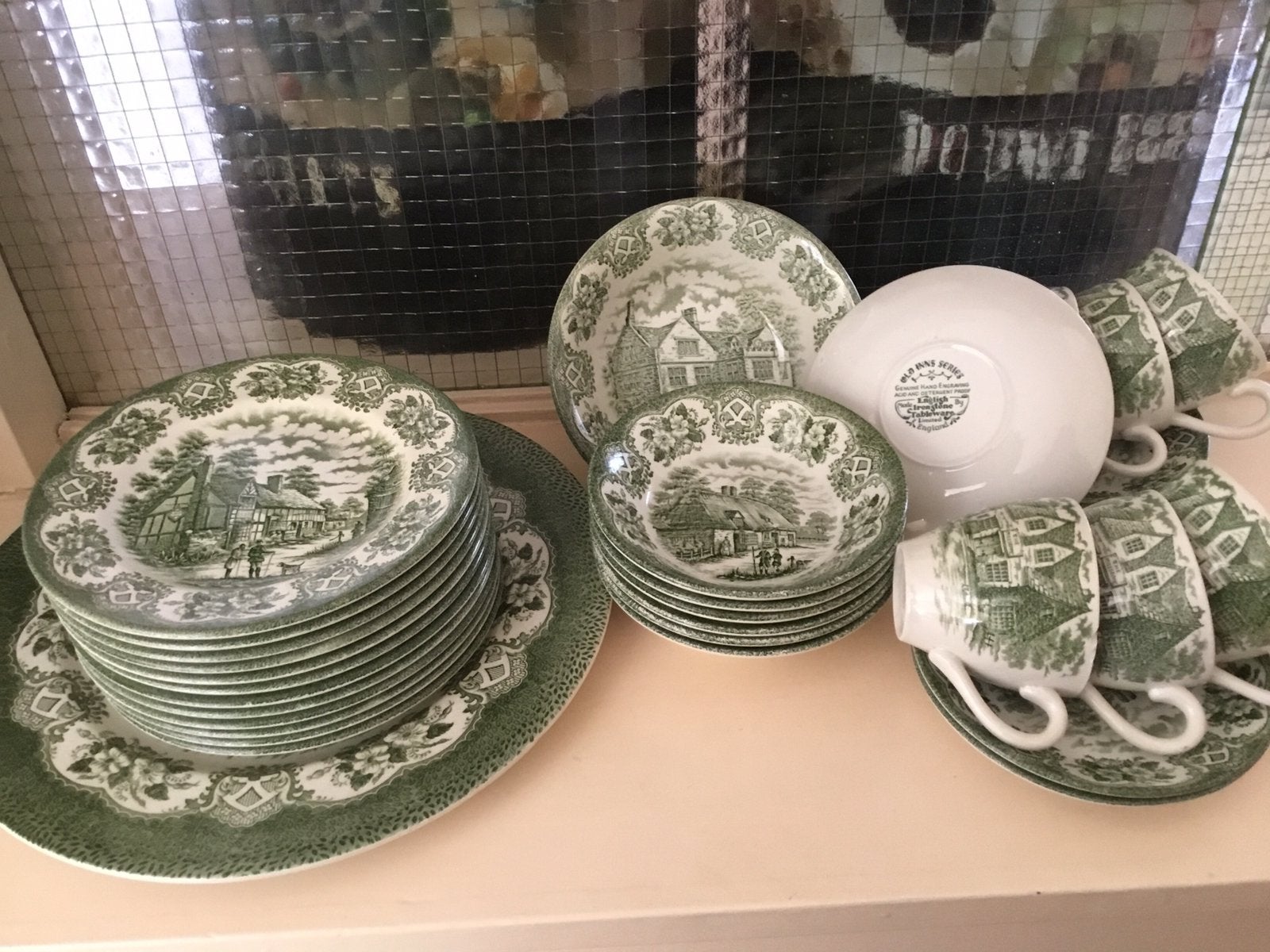 Servies, Ophalen