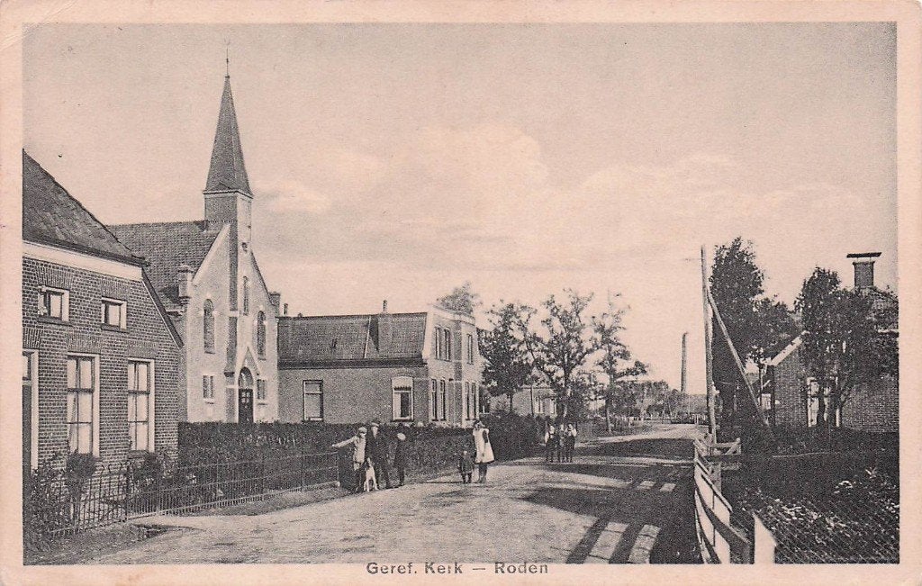 Roden - Gereformeerde Kerk (gel. 1928), Ophalen of Verzenden, 1920 tot 1940