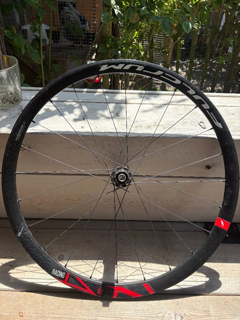 set wielen Fulcrum Etro Aluminium 400, Fietsen en Brommers, Fietsonderdelen, Fulcrum, Gebruikt, Aluminium, Racefiets