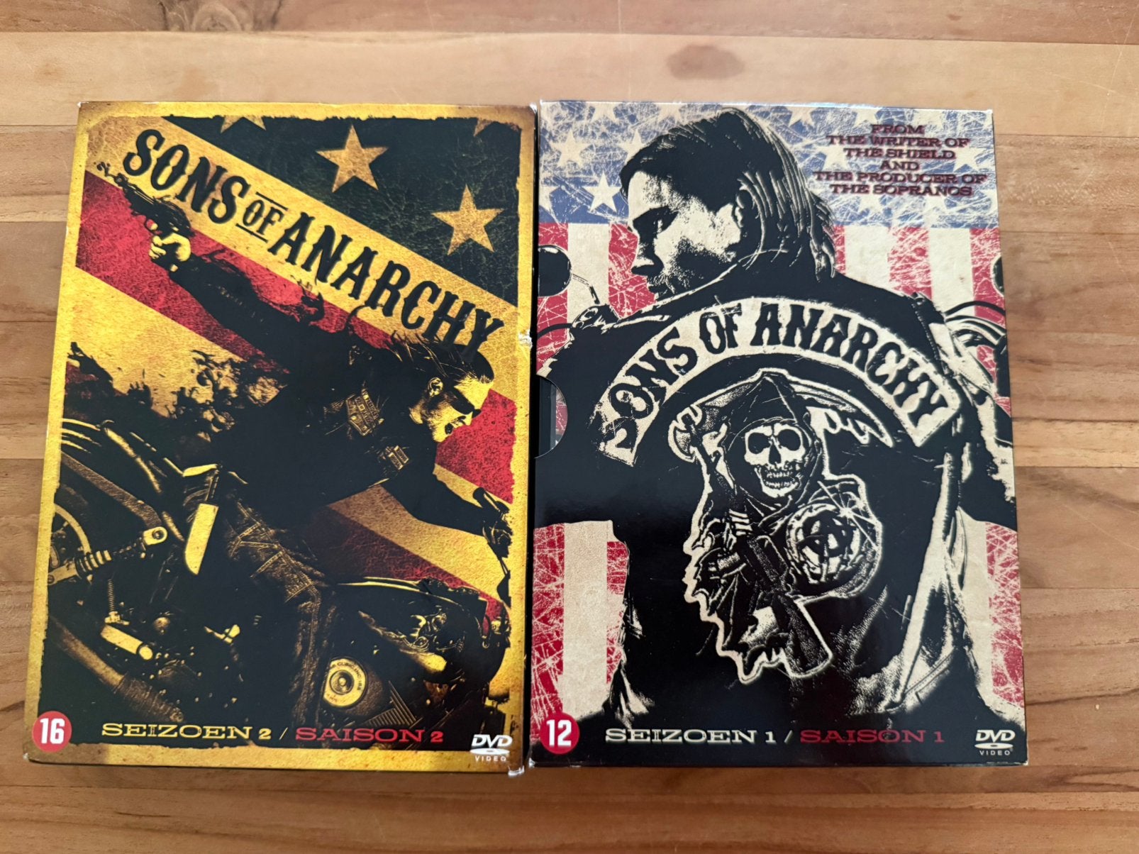 Sons of Anarchy seizoen 1+ 2, Ophalen, Zo goed als nieuw, Poprock