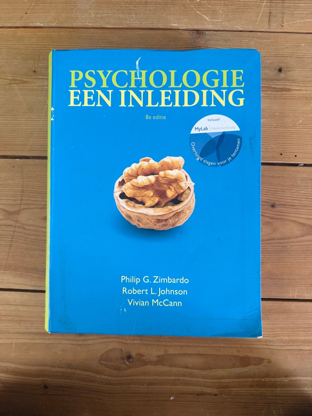 Psychologie een inleiding - Zimbardo e.a. (8e editie), Boeken, Ophalen of Verzenden, Gelezen, Overige typen