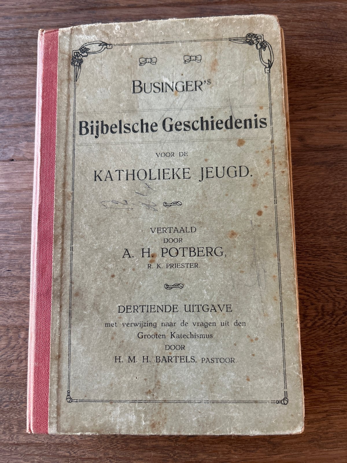 Businger's Bijbelsche Geschiedenis voor de Katholieke Jeugd, Ophalen of Verzenden