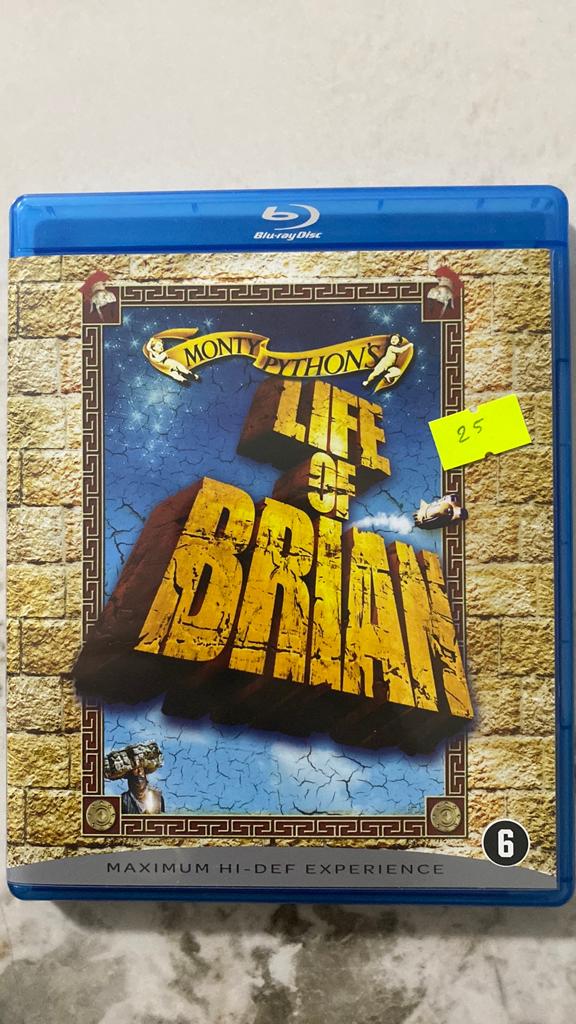 Life of brian blu ray NL versie, Cd's en Dvd's, Ophalen of Verzenden, Zo goed als nieuw, Klassiekers