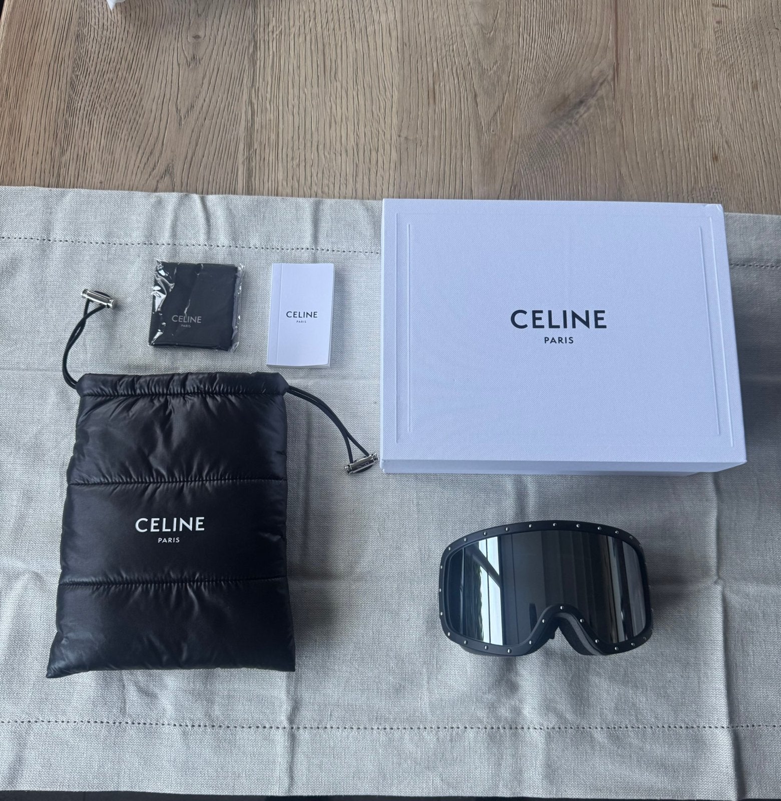 Ski bril Celine, Ophalen of Verzenden, Nieuw, Maat 36 (S), Overige typen