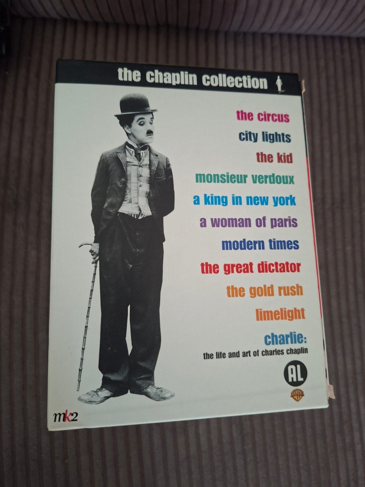 Charlie Chaplin complete collection box set, Alle leeftijden, Ophalen of Verzenden, Zo goed als nieuw, Komedie