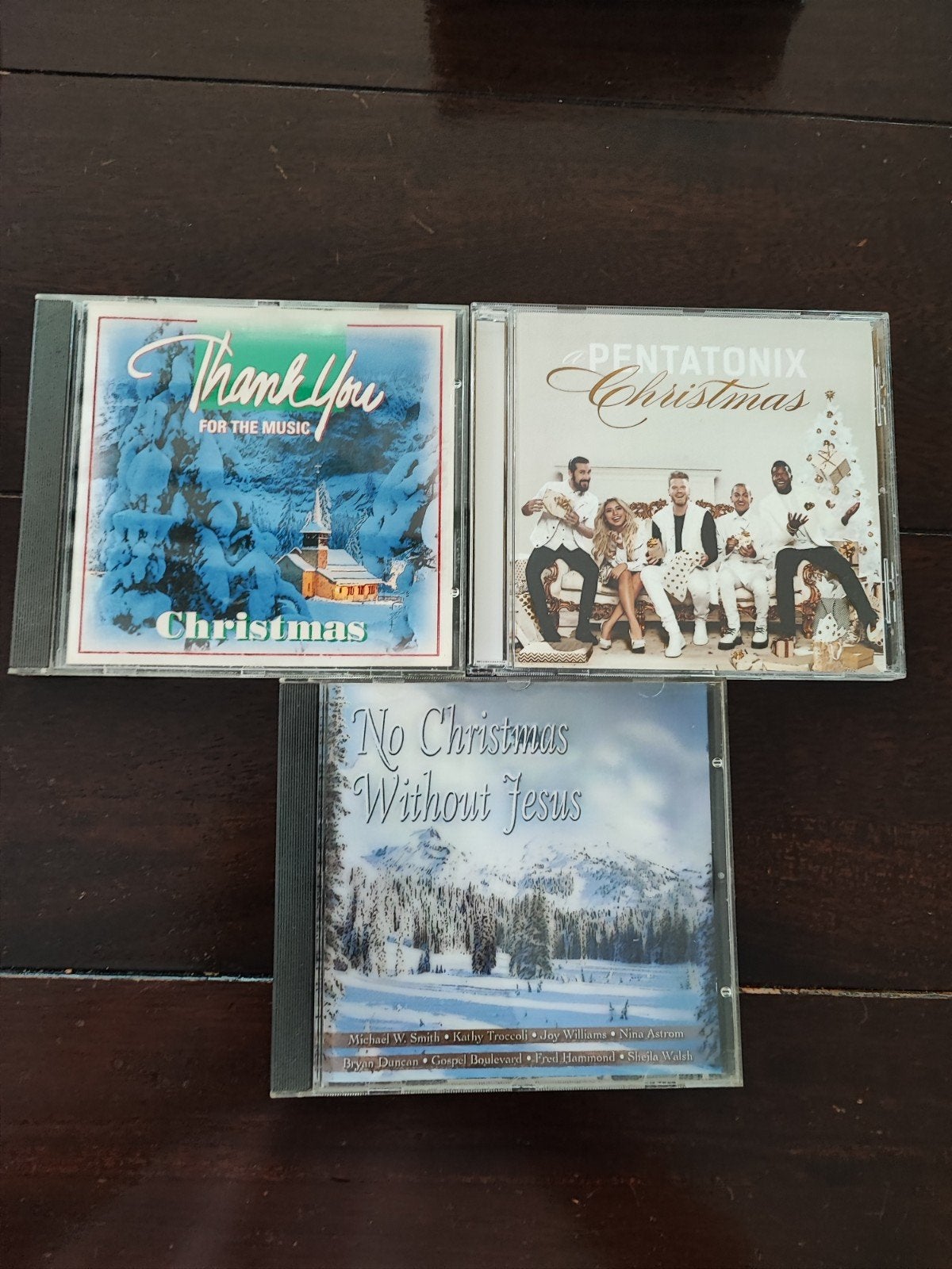 Kerst CD's: Pentatonix, Thank You For The Music, No Christ, Cd's en Dvd's, Ophalen of Verzenden, Gebruikt, Kerst, Album