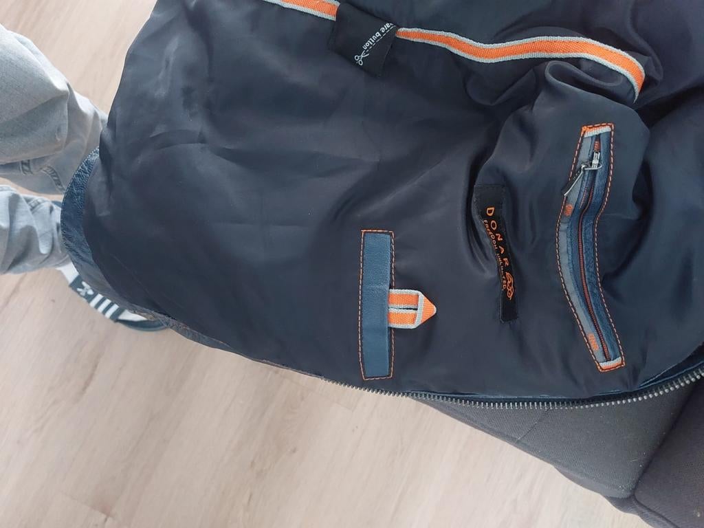 Leren jas   Merk D N R, Ophalen of Verzenden, Zo goed als nieuw