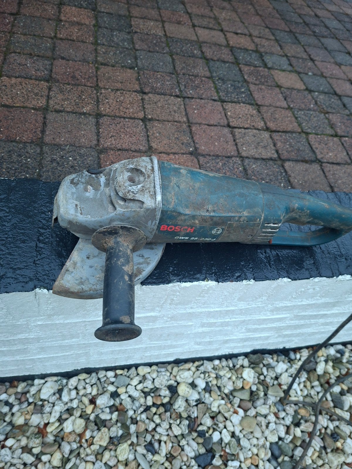 Bosch GWS 25-230 J haakse slijper - Gebruikt, Ophalen of Verzenden, Gebruikt, 1000 watt of meer, Haakse handslijpmachine