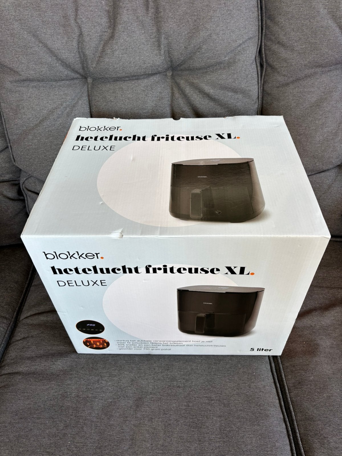 BLOKKER| nieuwe airfryer XL - 5 liter, Ophalen of Verzenden, Nieuw, Airfryer XL