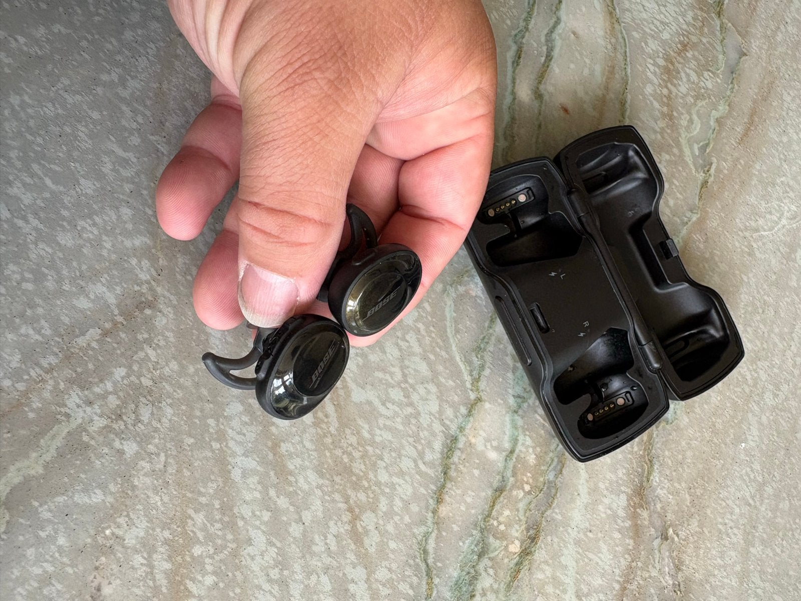 Bose SoundSport Free Draadloze In-ear Oordopjes, In-ear, Gebruikt, Bluetooth, Ophalen of Verzenden