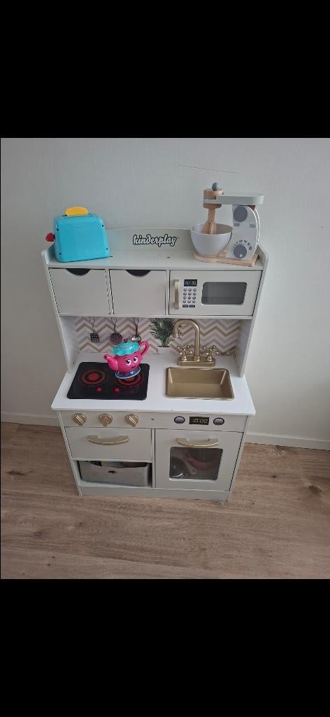 Speelkeuken, Ophalen, Zo goed als nieuw, Hout, Speelkeuken