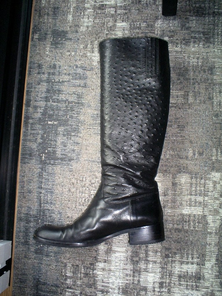 SARTORE leren laarzen mt. 40 van Pauw, Kleding | Dames, Hoge laarzen, Sartore, Verzenden, Zwart